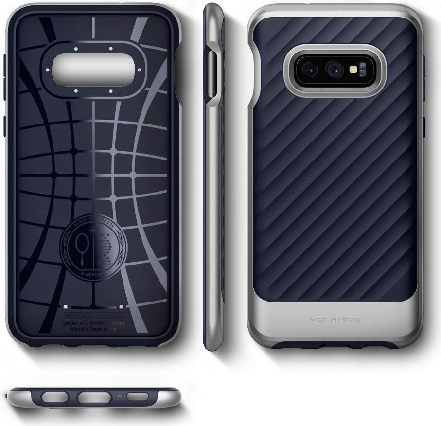 Spigen Neo Hybrid Hoesje Samsung Galaxy S10E Arctic Silver afbeelding 9