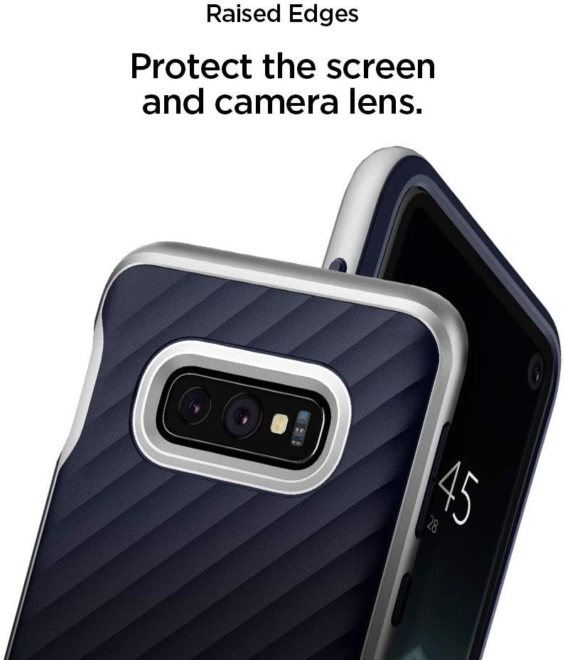 Spigen Neo Hybrid Hoesje Samsung Galaxy S10E Arctic Silver afbeelding 7