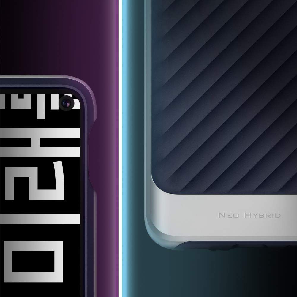 Spigen Neo Hybrid Hoesje Samsung Galaxy S10E Arctic Silver afbeelding 12
