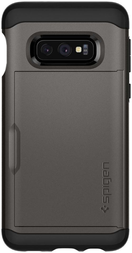 Spigen Slim Armor Card Holder Case Samsung Galaxy S10E Hoesje Gunmetal afbeelding 2
