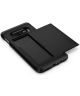 Spigen Slim Armor Card Holder Case Samsung Galaxy S10E Hoesje Zwart