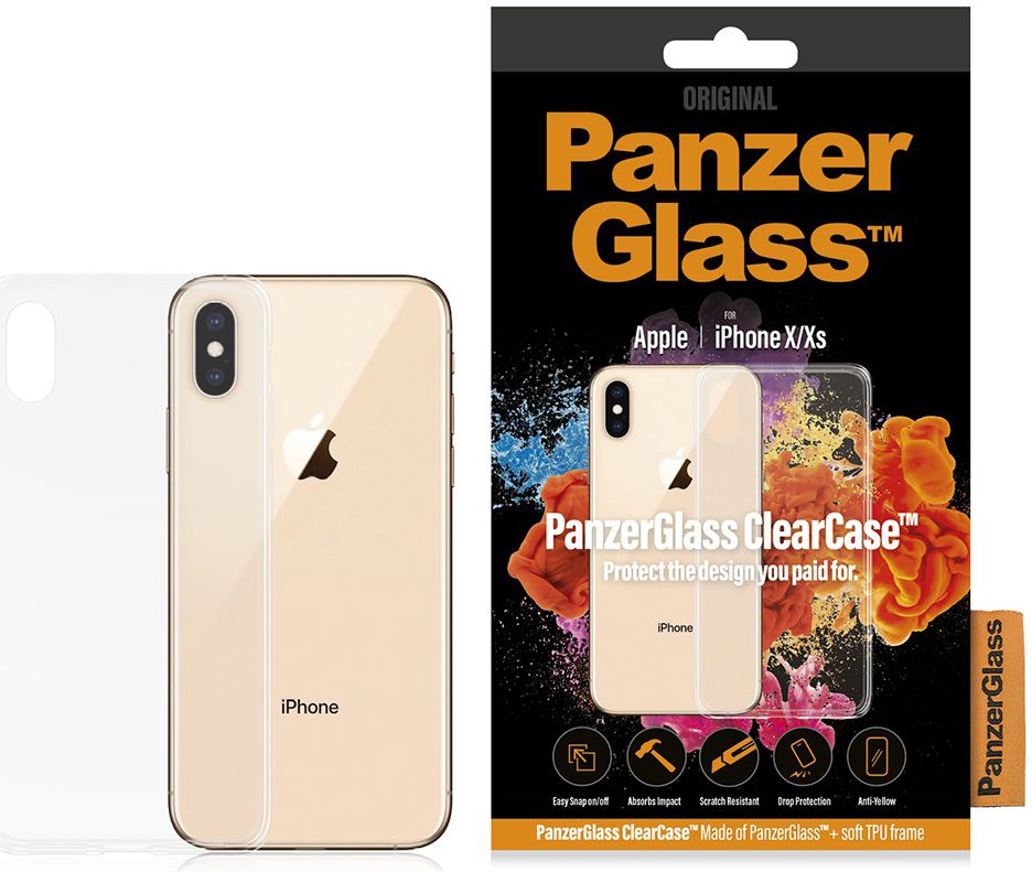 Panzerglass Apple iPhone XS ClearCase Transparant Hoesje afbeelding 8