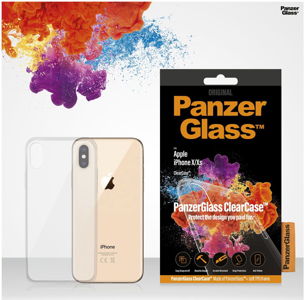 Panzerglass Apple iPhone XS ClearCase Transparant Hoesje afbeelding 9