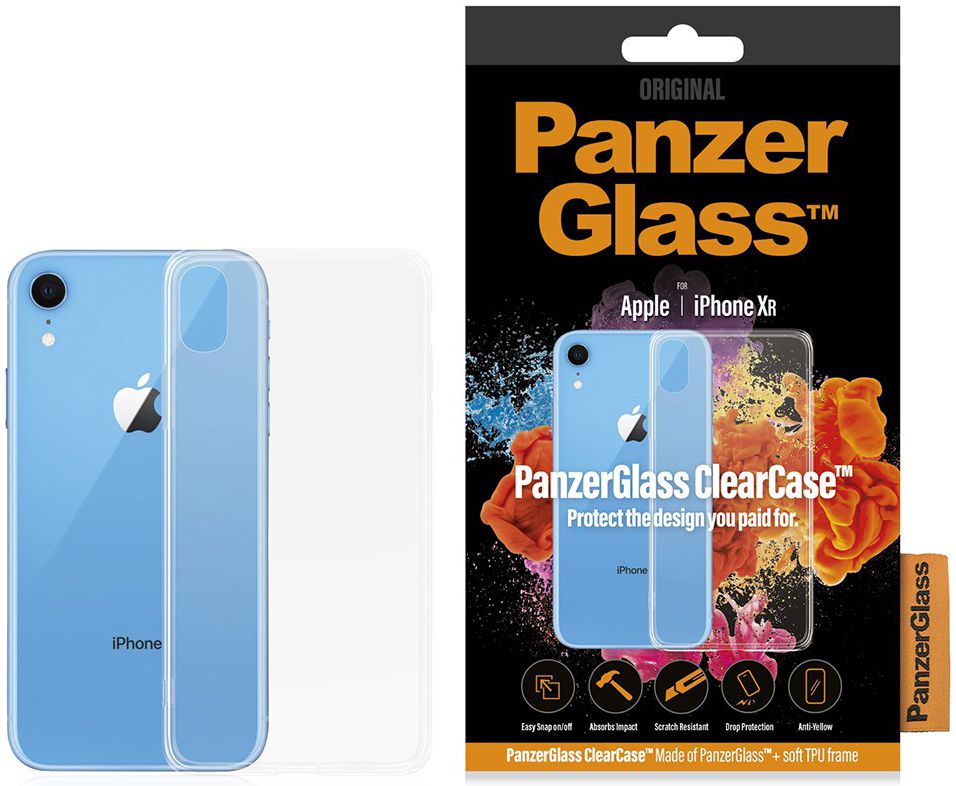 Panzerglass Apple iPhone XR ClearCase Transparant Hoesje afbeelding 13