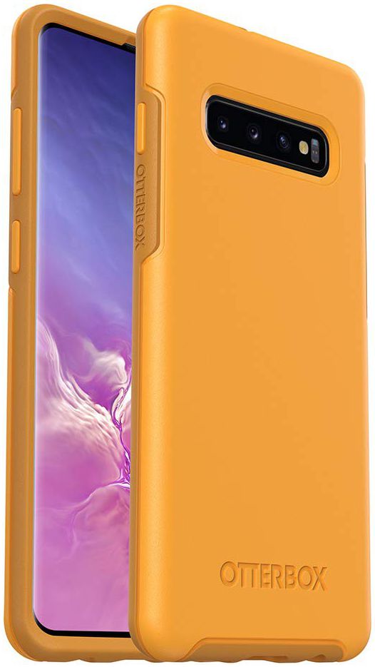 OtterBox Symmetry Hoesje Samsung Galaxy S10 Plus Geel afbeelding 1