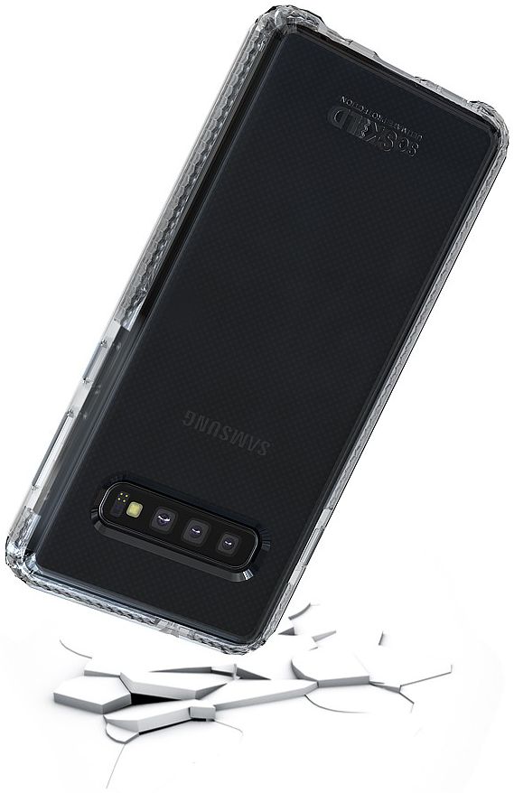 SoSkild Galaxy S10 Transparant Hoesje Defend Heavy Impact Backcover afbeelding 5