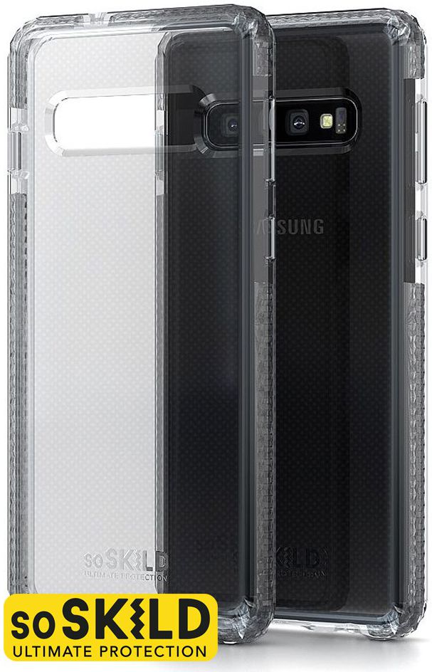 SoSkild Galaxy S10 Transparant Hoesje Defend Heavy Impact Backcover afbeelding 1