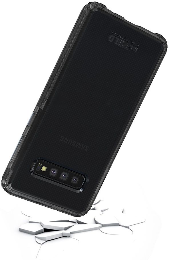 SoSkild Galaxy S10 Plus Grijs Hoesje Defend Backcover afbeelding 4