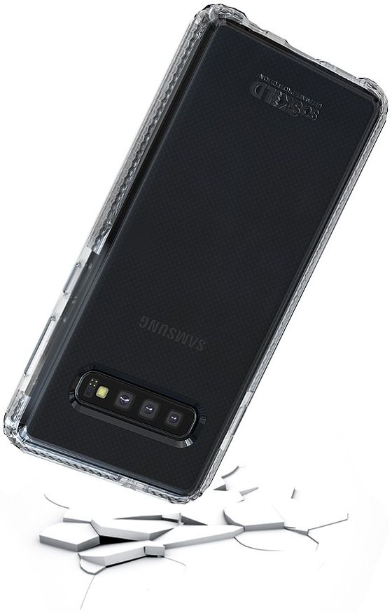 SoSkild Galaxy S10 Plus Transparant Hoesje Defend Backcover afbeelding 5