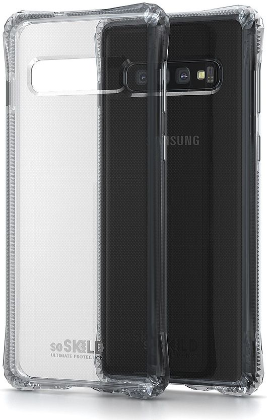 SoSkild Samsung Galaxy S10 Transparant Hoesje Absorb Impact Backcover afbeelding 3