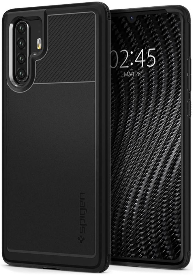 Spigen Rugged Armor Huawei P30 Pro Hoesje Zwart afbeelding 1