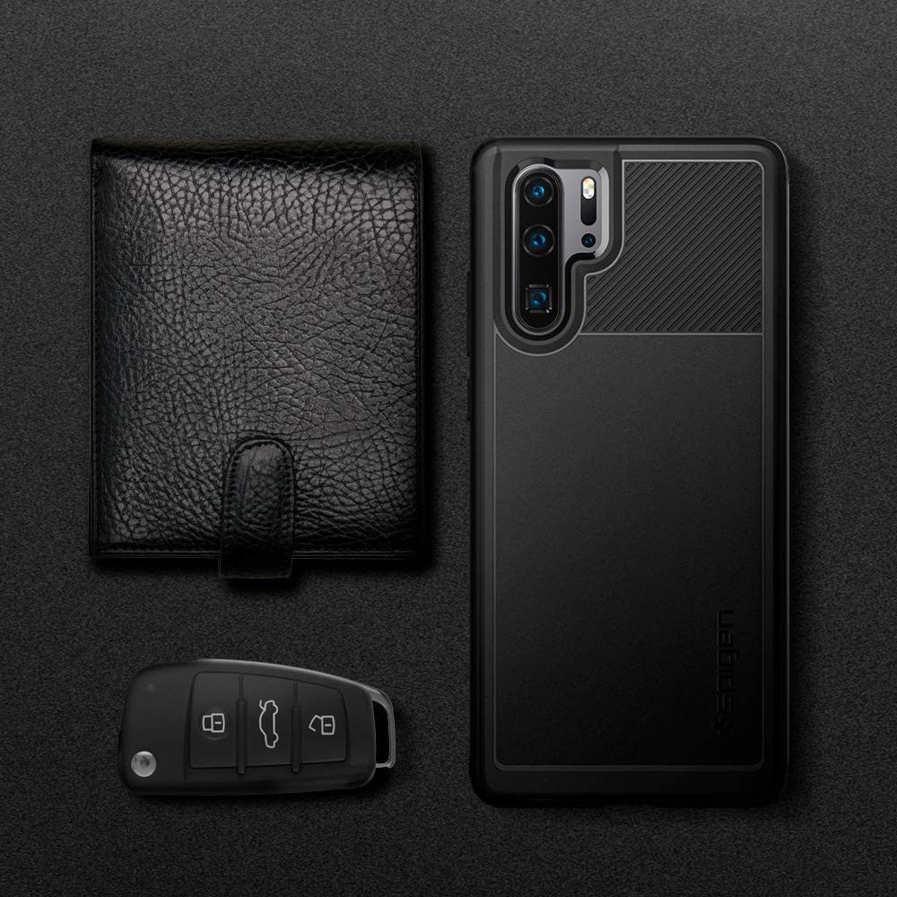 Spigen Rugged Armor Huawei P30 Pro Hoesje Zwart afbeelding 5