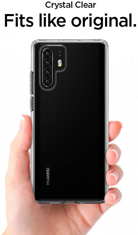 Spigen Liquid Crystal Hoesje Huawei P30 Pro Transparant afbeelding 4