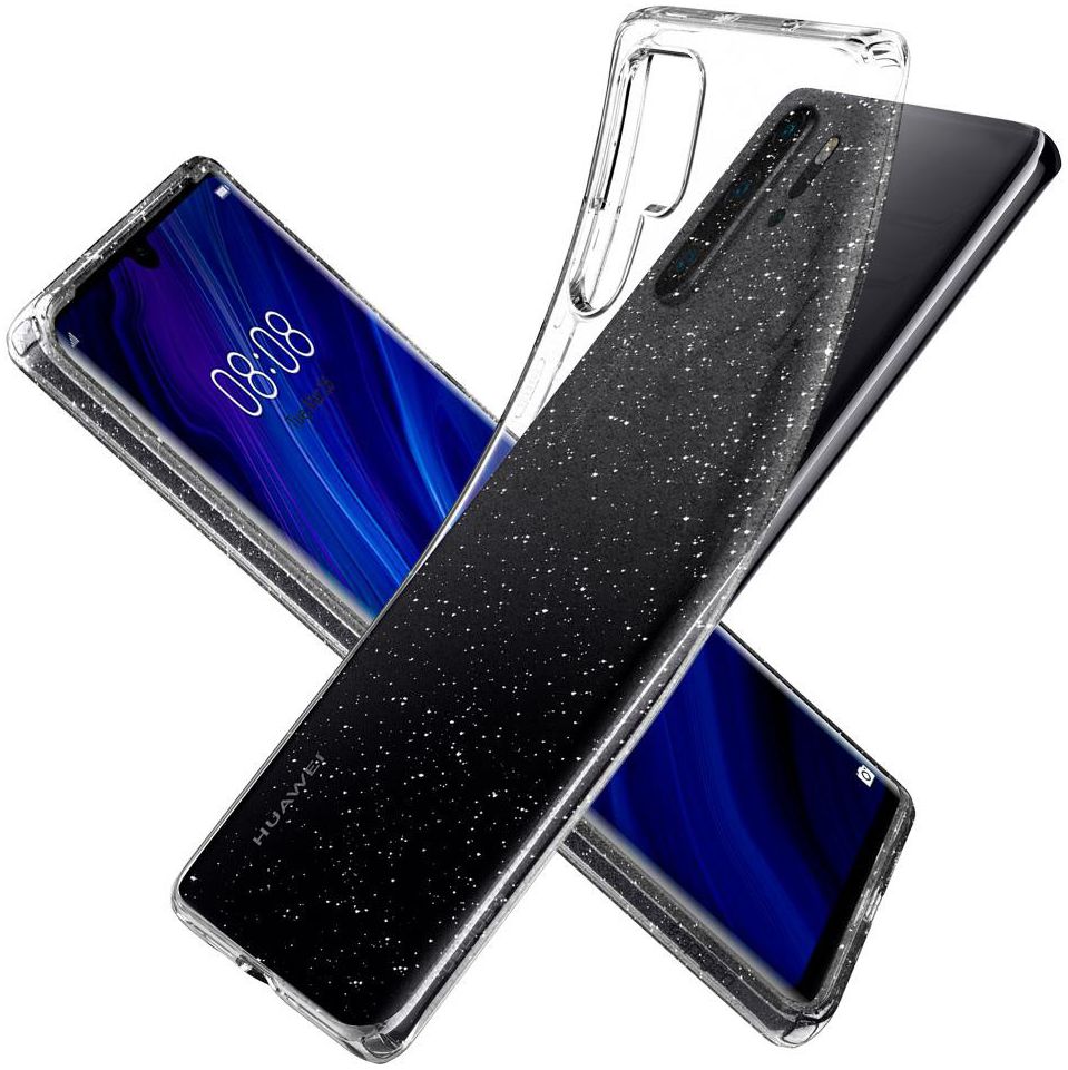 Spigen Liquid Crystal Huawei P30 Pro Hoesje Transparant Glitter afbeelding 3