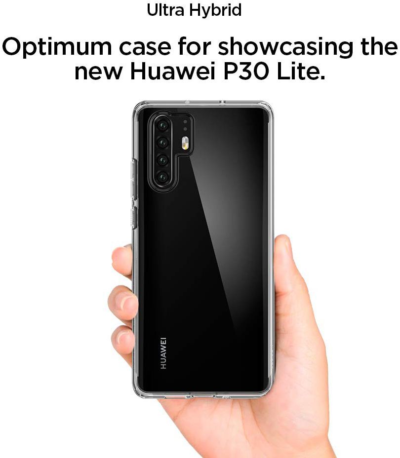 Spigen Ultra Hybrid Case Huawei P30 Pro Crystal Clear afbeelding 3