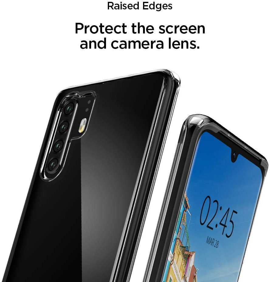 Spigen Ultra Hybrid Case Huawei P30 Pro Crystal Clear afbeelding 2