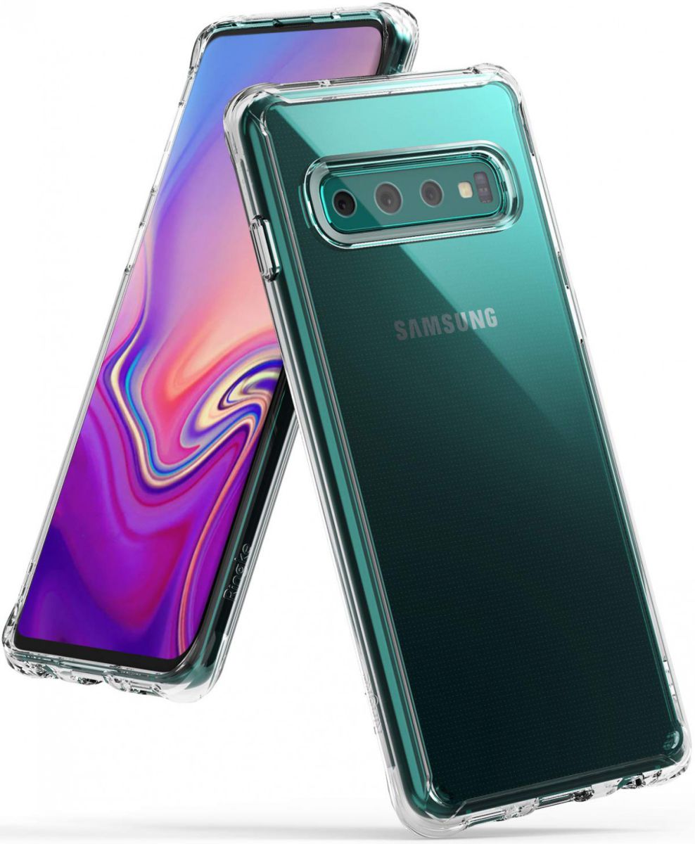 Ringke Fusion Samsung Galaxy S10 Hoesje Transparant afbeelding 1