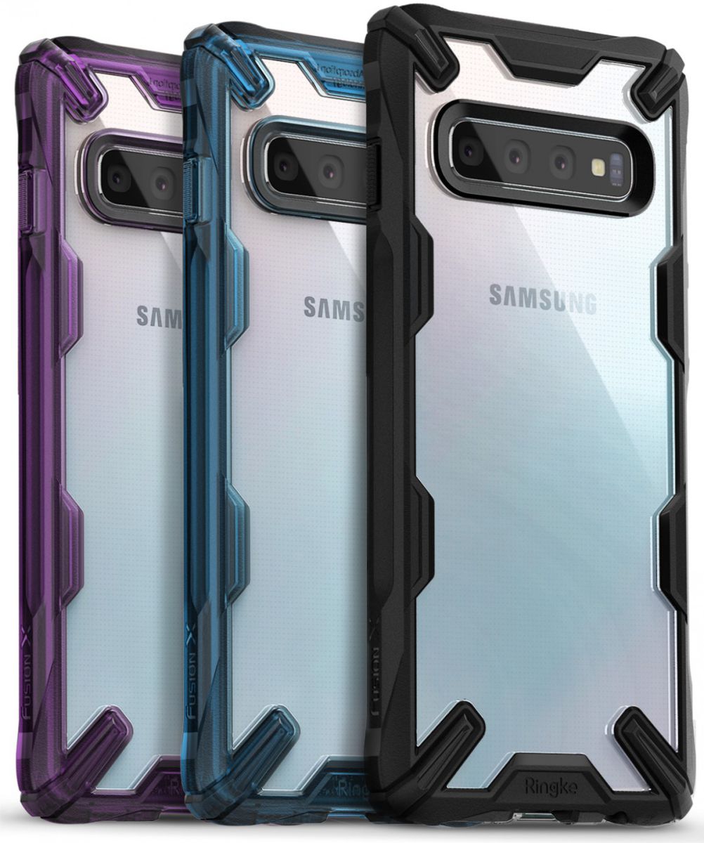 Ringke Fusion X Samsung Galaxy S10 Hoesje Zwart afbeelding 13