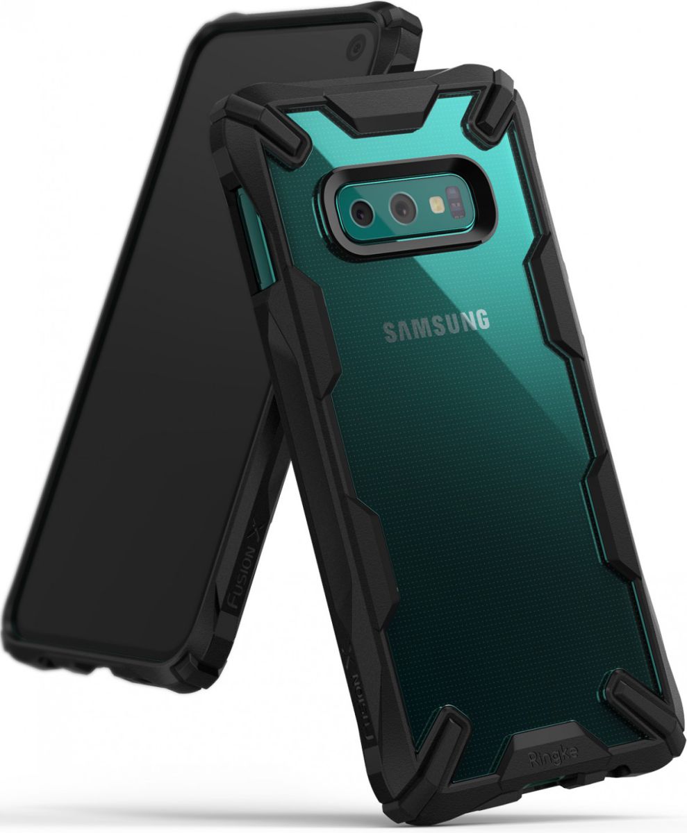 Ringke Fusion X Samsung Galaxy S10E Hoesje Zwart afbeelding 9