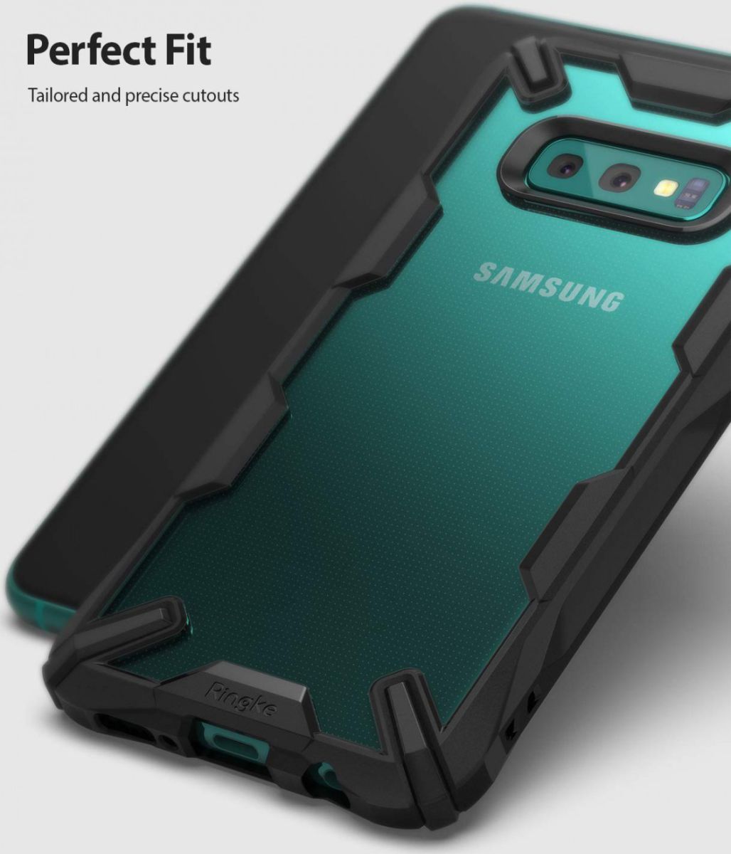 Ringke Fusion X Samsung Galaxy S10E Hoesje Zwart afbeelding 5