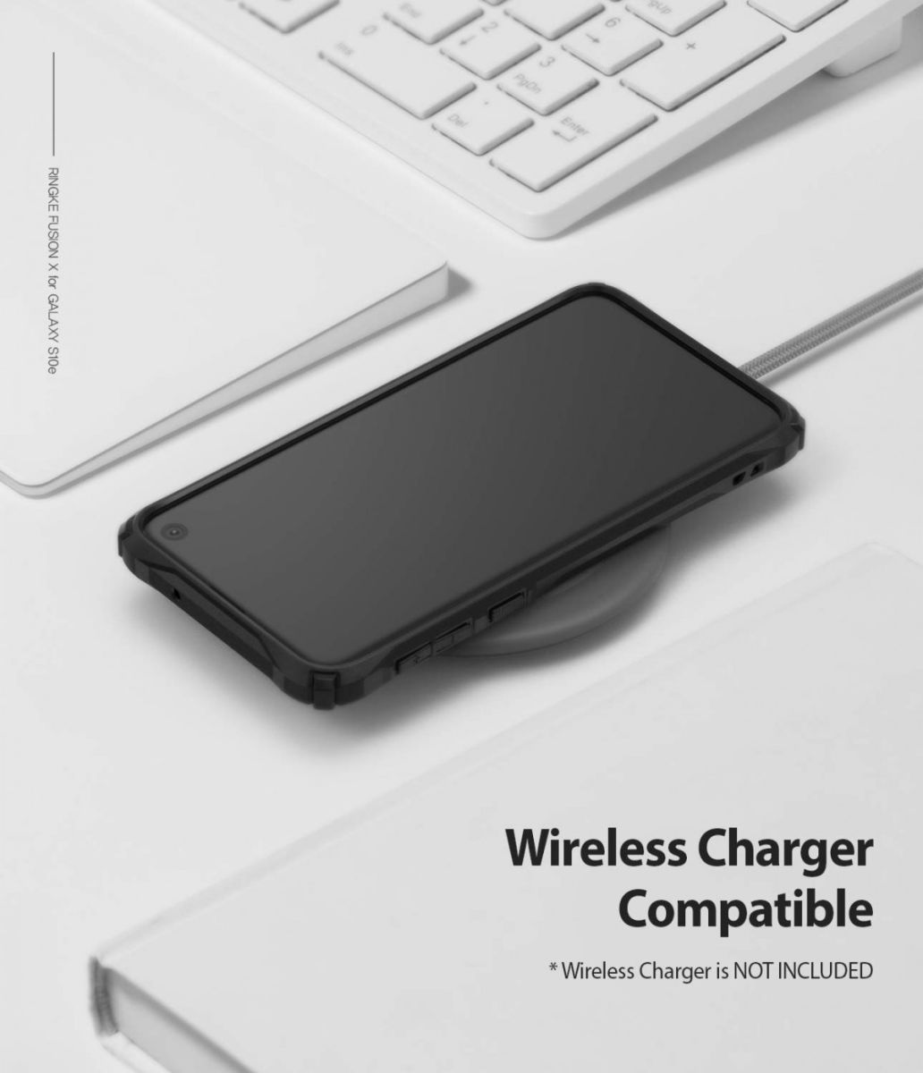 Ringke Fusion X Samsung Galaxy S10E Hoesje Zwart afbeelding 6