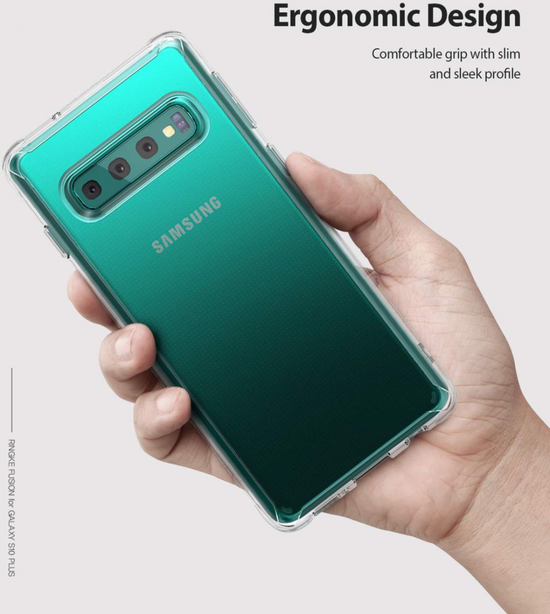 Ringke Fusion Samsung Galaxy S10 Plus Hoesje Transparant afbeelding 9