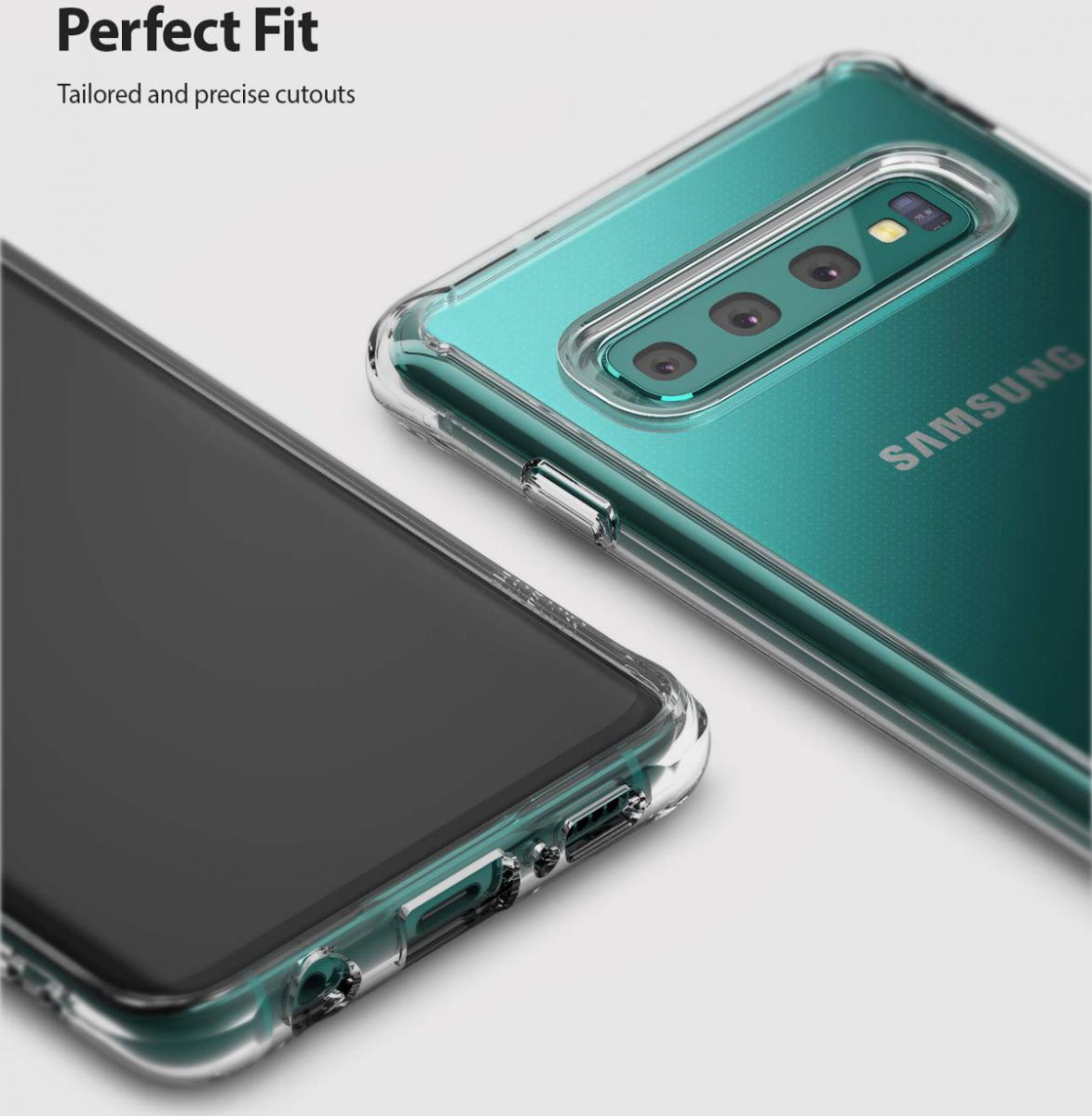 Ringke Fusion Samsung Galaxy S10 Plus Hoesje Transparant afbeelding 5