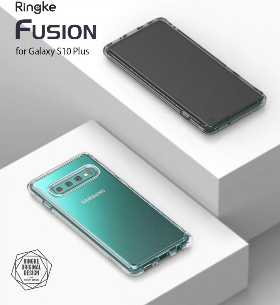 Ringke Fusion Samsung Galaxy S10 Plus Hoesje Transparant afbeelding 6