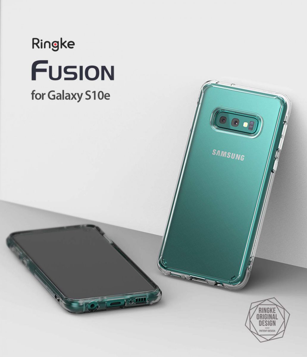 Ringke Fusion Samsung Galaxy S10E Hoesje Smoke Black afbeelding 7