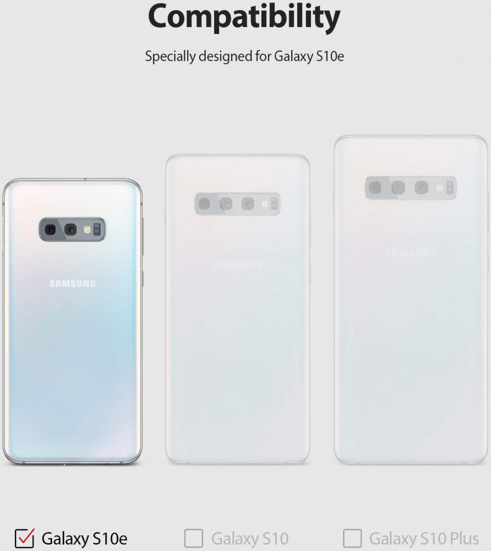 Ringke Fusion Samsung Galaxy S10E Hoesje Transparant afbeelding 11
