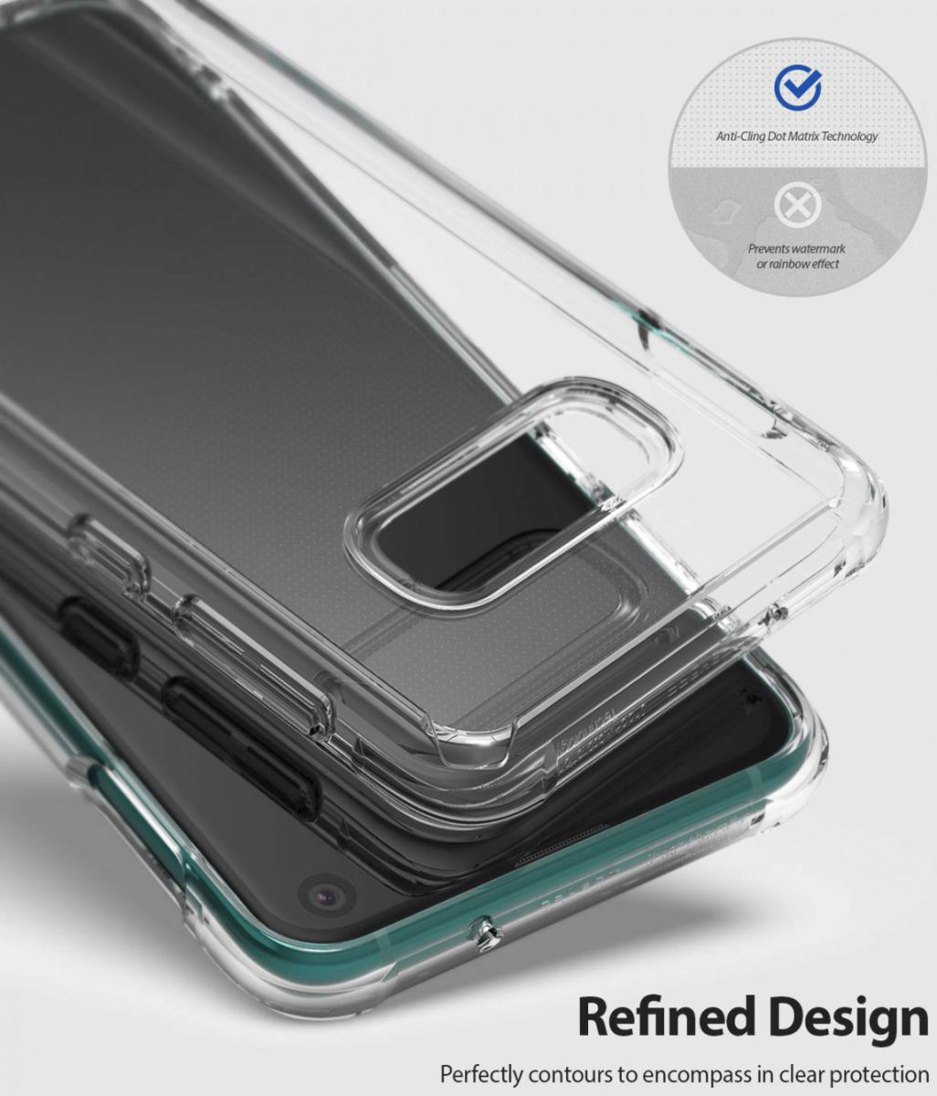 Ringke Fusion Samsung Galaxy S10E Hoesje Transparant afbeelding 2
