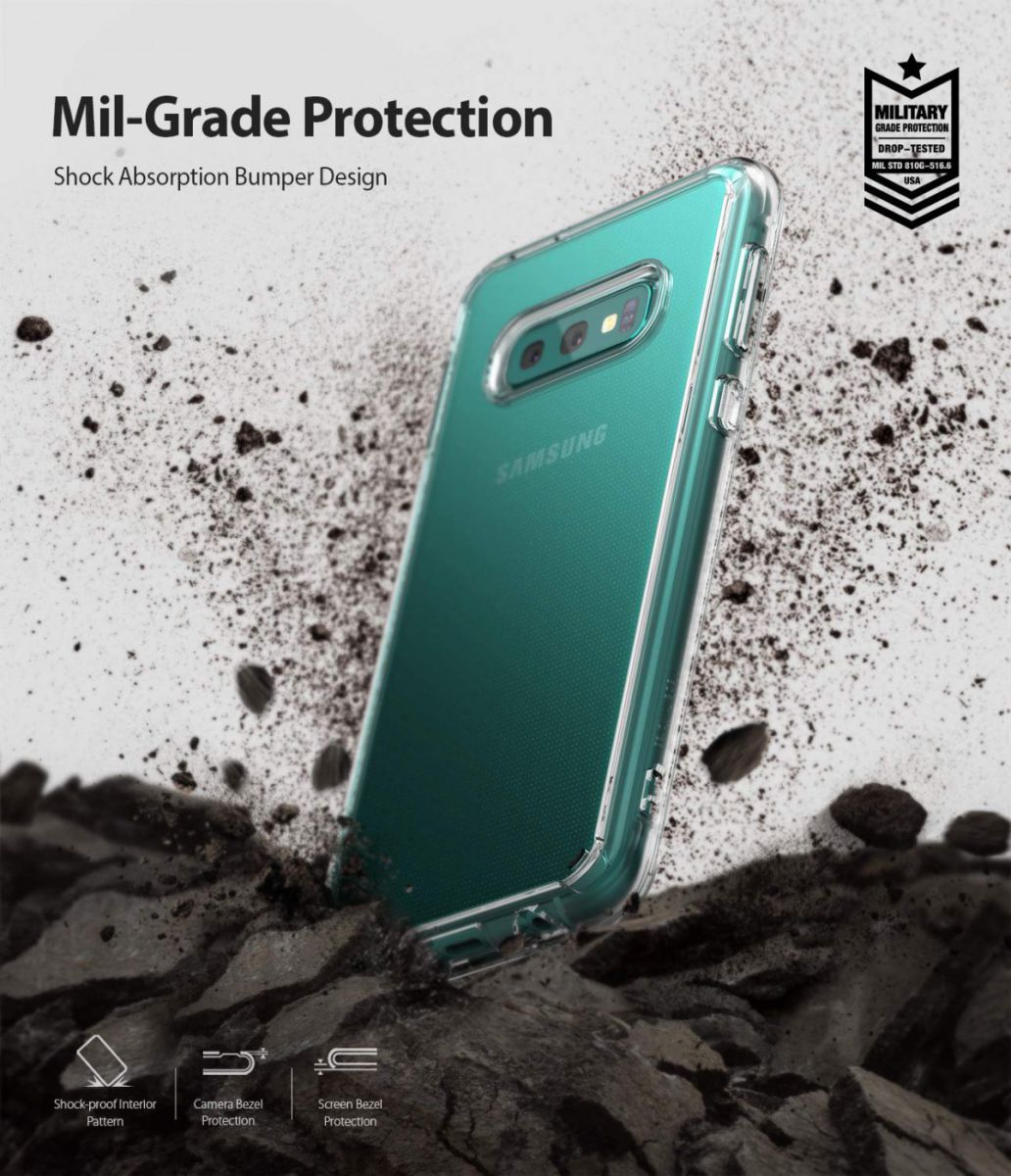 Ringke Fusion Samsung Galaxy S10E Hoesje Transparant afbeelding 4