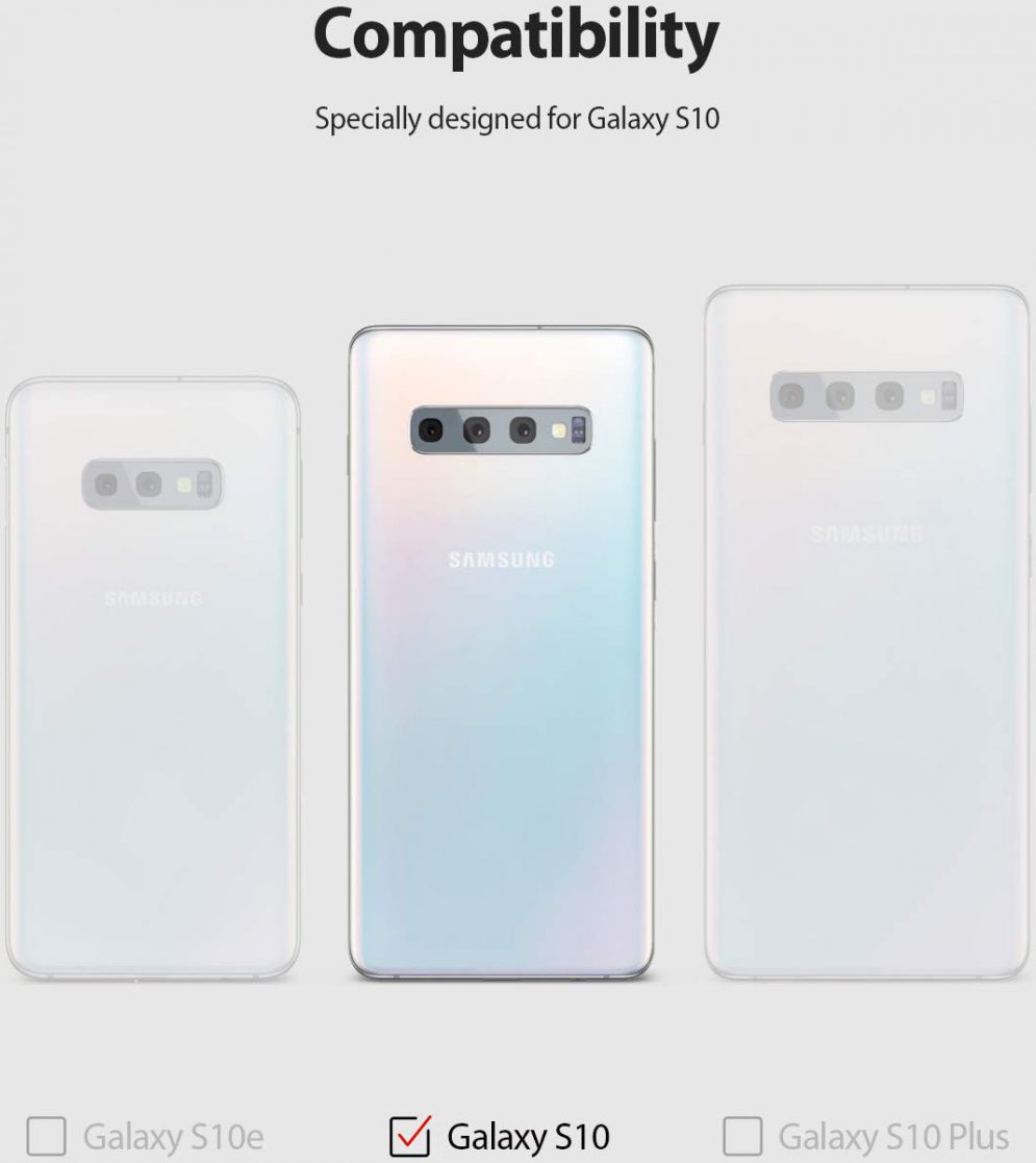 Ringke Onyx Samsung Galaxy S10 Hoesje Zwart afbeelding 12