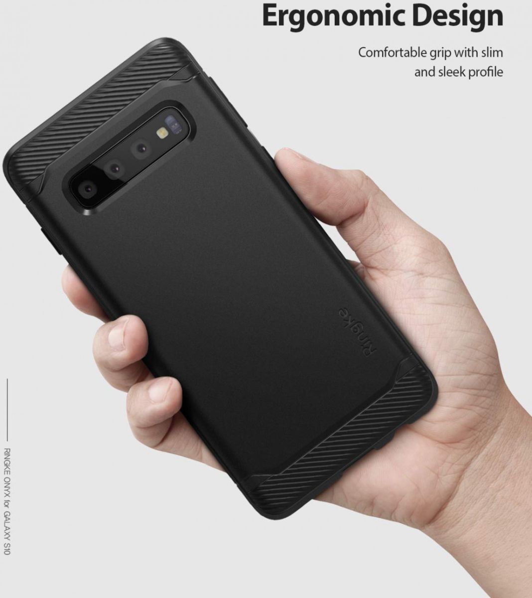 Ringke Onyx Samsung Galaxy S10 Hoesje Zwart afbeelding 7
