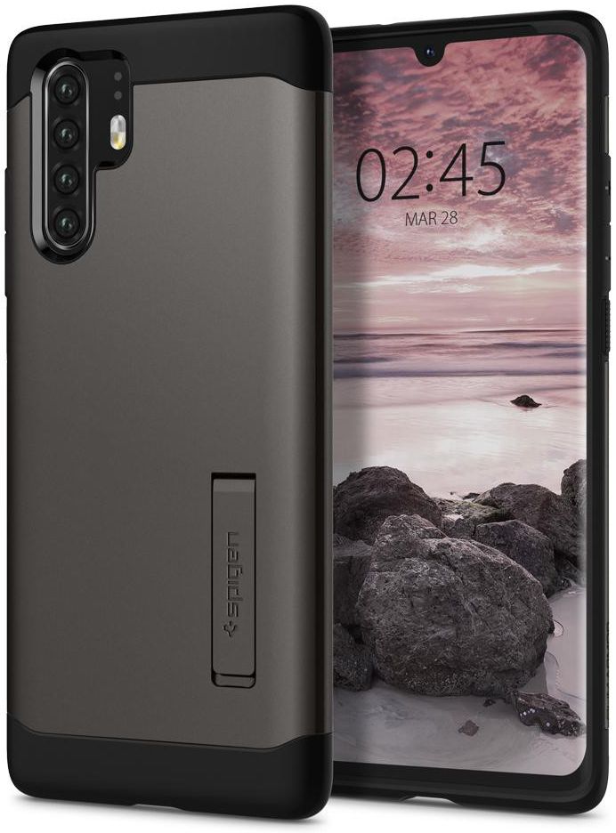 Spigen Slim Armor Huawei P30 Pro Hoesje Gunmetal afbeelding 1