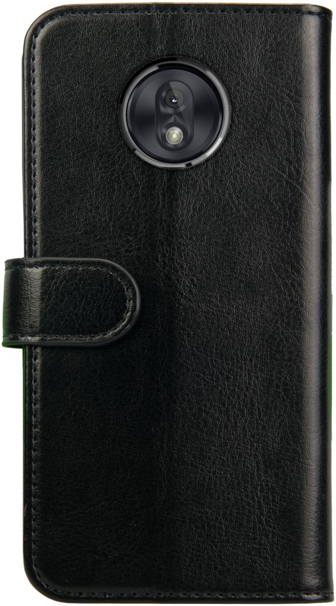 Rosso Element Motorola Moto G7 Power Hoesje Book Cover Zwart afbeelding 2