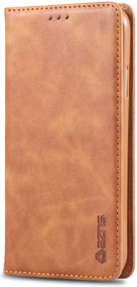 Apple iPhone XR Retro Portemonnee Hoesje Bruin afbeelding 3