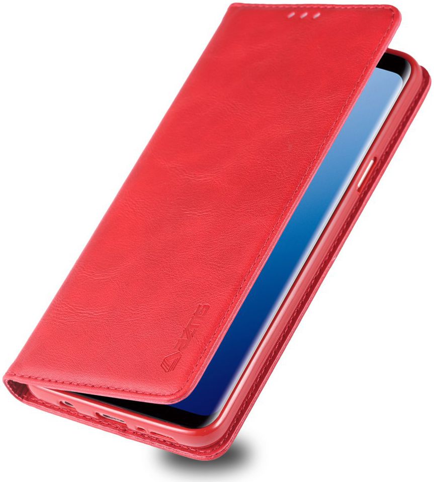 Samsung Galaxy S9 Plus Retro Portemonnee Hoesje Rood afbeelding 1