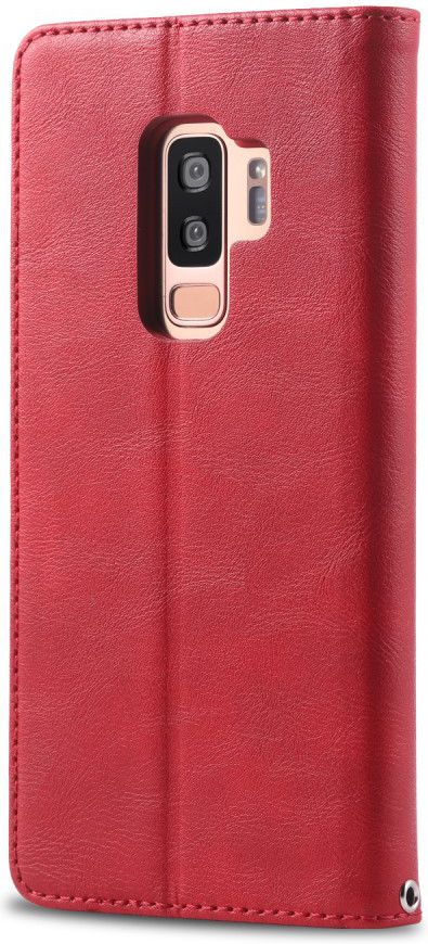 Samsung Galaxy S9 Plus Retro Portemonnee Hoesje Rood afbeelding 6