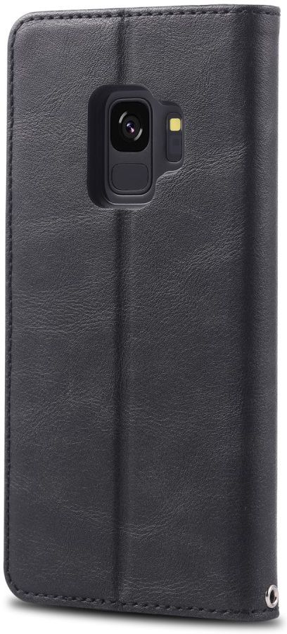 Samsung Galaxy S9 Retro Portemonnee Hoesje Zwart afbeelding 6