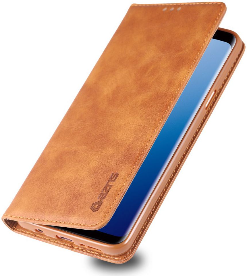 Samsung Galaxy S9 Retro Portemonnee Hoesje Bruin afbeelding 1