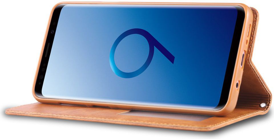 Samsung Galaxy S9 Retro Portemonnee Hoesje Bruin afbeelding 4