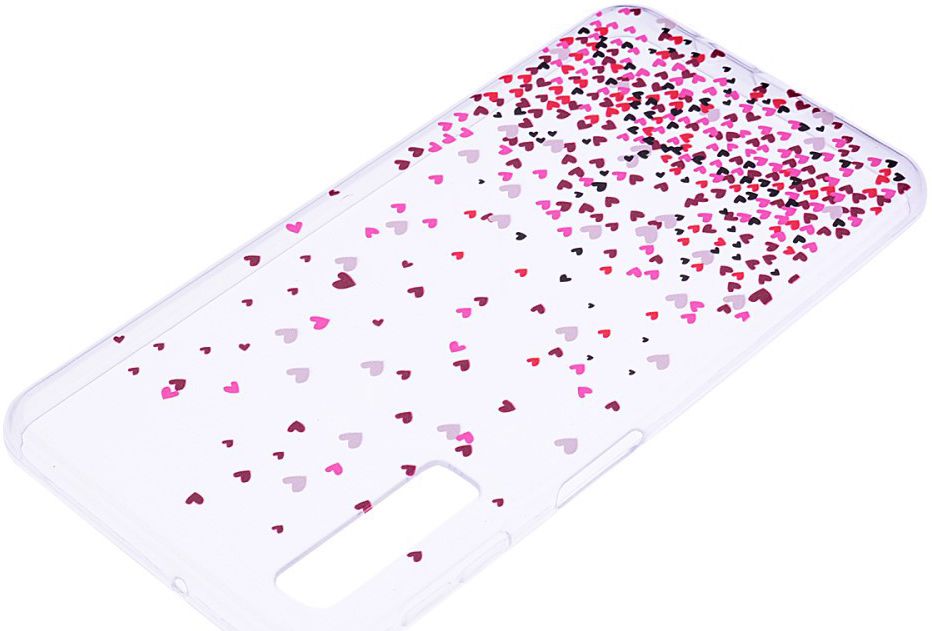 Samsung Galaxy A7 (2018) TPU Hoesje met Hartjes Print afbeelding 4