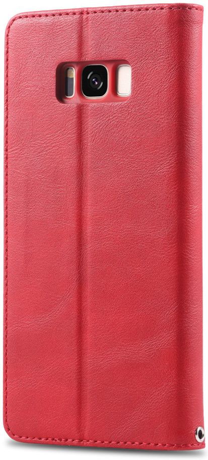 Samsung Galaxy S8 Plus Retro Portemonnee Hoesje Rood afbeelding 6