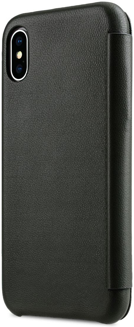 Melkco Origin Apple iPhone XS Book Case Echt Leer Groen afbeelding 5