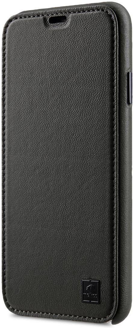 Melkco Origin Apple iPhone XS Max Book Case Echt Leer Groen afbeelding 2
