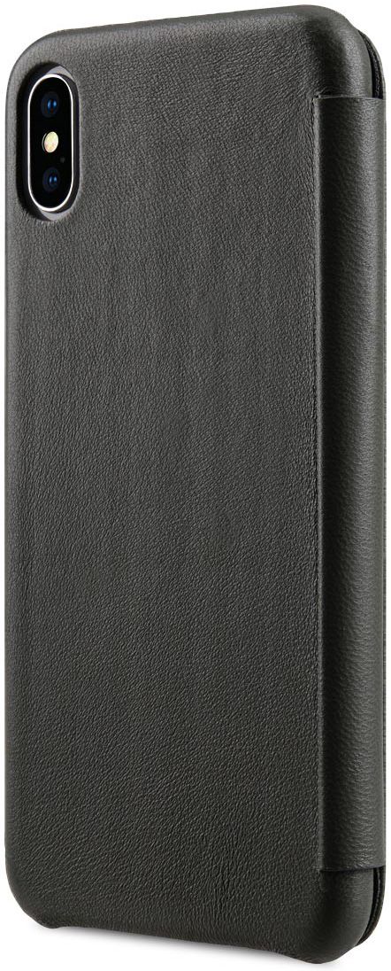 Melkco Origin Apple iPhone XS Max Book Case Echt Leer Groen afbeelding 5