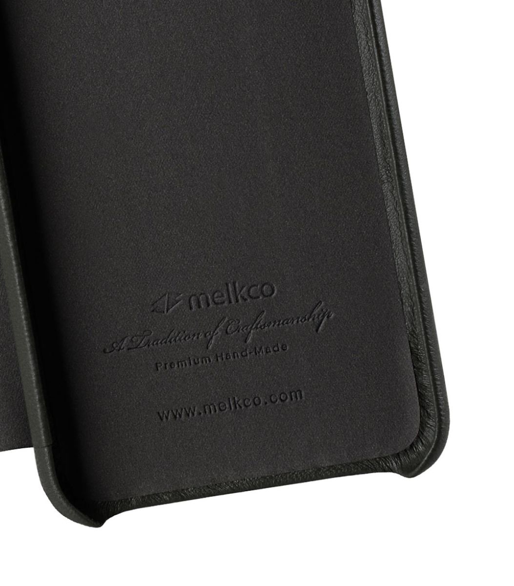Melkco Origin Apple iPhone XS Max Book Case Echt Leer Groen afbeelding 6