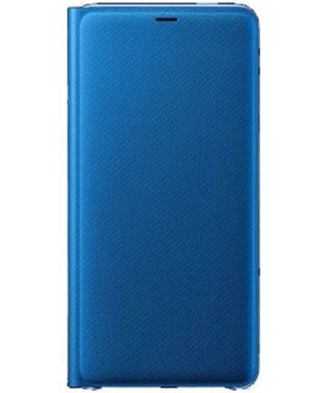 Samsung Galaxy A9 (2018) Wallet Cover Blauw Hoesjes