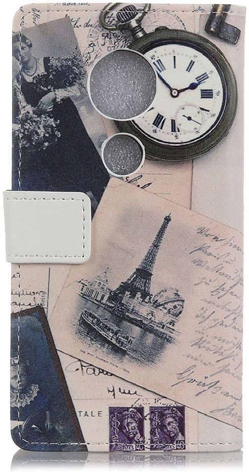 Motorola Moto G7 Portemonnee Print Hoesje Eiffeltoren afbeelding 4